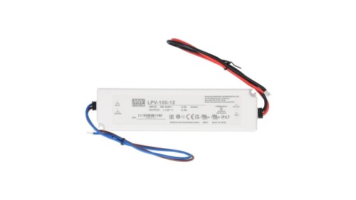 Zasilacz hermetyczny IP67 do oświetlenia LED 12V 8,5A 100W wodoodporny LPV Mean Well