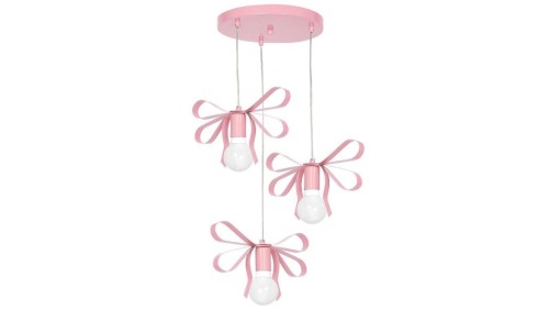 Lampa Wisząca EMMA PINK 3xE27 MLP1040 Milagro