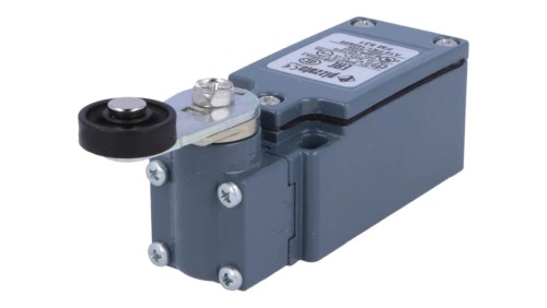 FM531 Wyłącznik krańcowy dźwignia R 35mm, rolka z tworzywa Ø18mm
