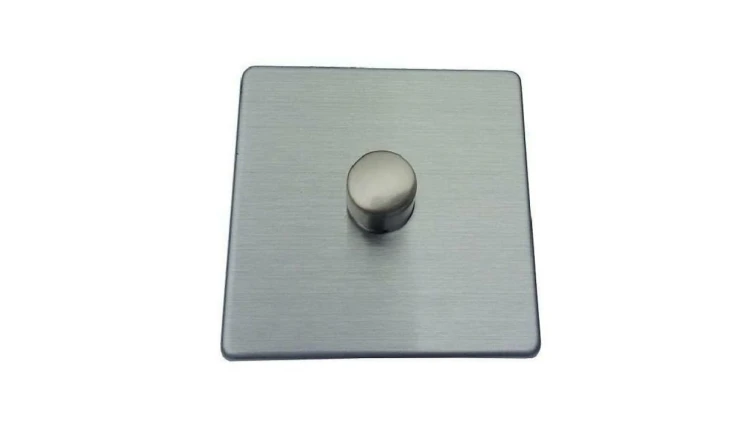 Varilight Metal ściemniacz PRO-100W uniwersalny do led STEEL stal szlifowana