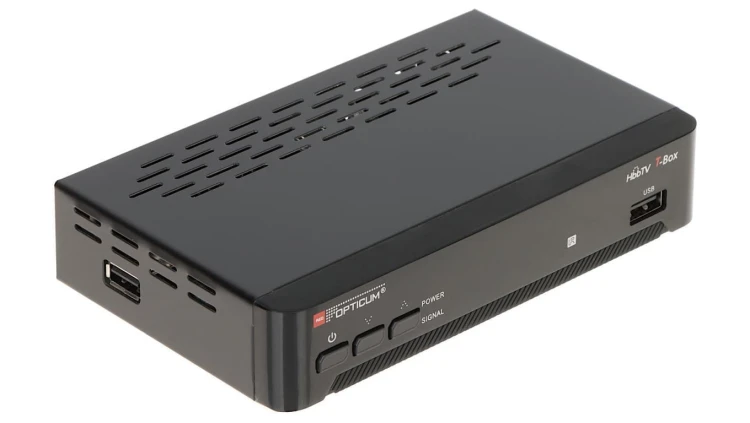 Tuner cyfrowy HD DVB-T/DVB-T2 T-BOX H.265/HEVC HbbTV
