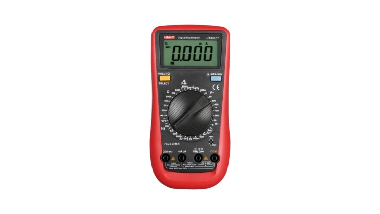 Multimetr cyfrowy LCD (5999) podświetlany True RMS UT-890C+