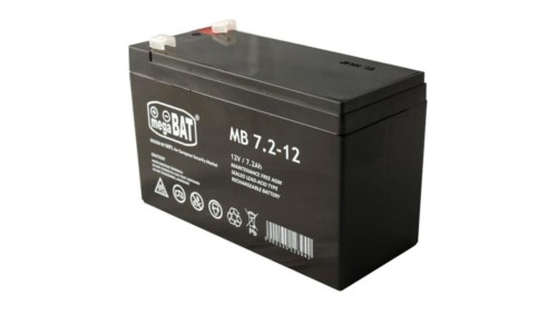 Akumulator żelowy bezobsługowy MB 12V 7,2Ah 21837
