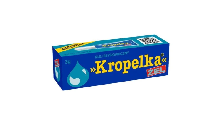 Klej błyskawiczny Kropelka ŻEL 3g