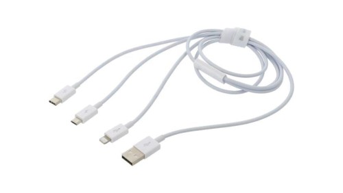 Kabel High Speed, USB 2.0 1m biały 3,5A P10320105221-00