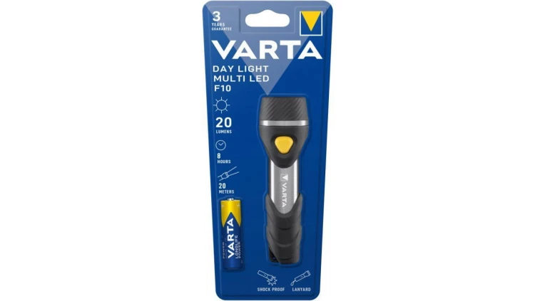 LATARKA DAY LIGHT MULTI LED F10 (AA) VARTA