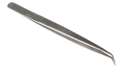 Pęseta, dł. 140, materiał: Stal nierdzewna, RS PRO