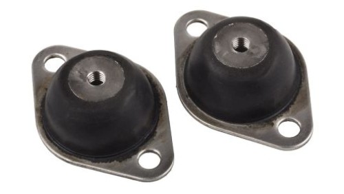 Mocowanie antywibracyjne, M6, Ø 64mm, H 20mm, 9, materiał: Guma naturalna 60 Shore A, RS PRO