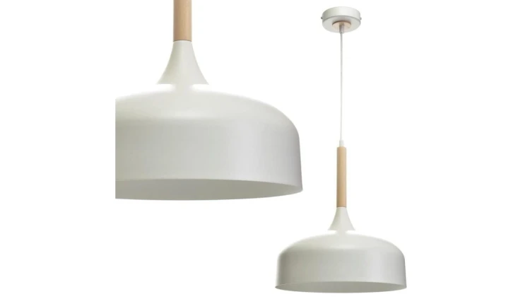 Lampa wisząca TAYLOR WHITE 1xE27 60W MLP6217 Milagro