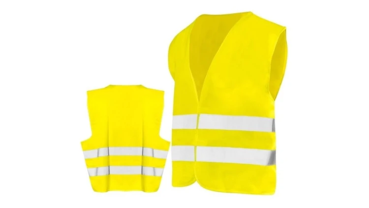 Kamizelka robocza ostrzegawcza odblaskowa żółta rozmiar XL NEO 81-735-XL