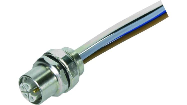 Złącze M12 żeńskie proste 5pin 63V 21035992505