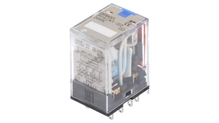 MY4-IN1-D2-24DC Przekaźnik: elektromagnetyczny 4PDT Ucewki: 24VDC 5A/220VAC