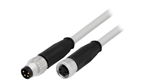 Złącze M8 męsko-żeńskie proste 1,5m 4pin 21348081481015