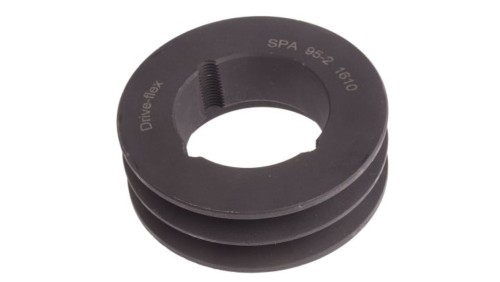 Krążek, śr. całkowita: 100.5mm, śr. otworu: 42mm, l. rowków: 2, Żeliwo, stal