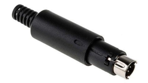 Wtyk Din 6 -pinowe Męski Montaż na kablu Miniaturowe 50 V AC/DC /5szt./