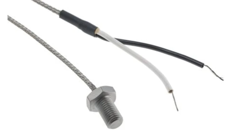 Termopara typ J do +250C 13mm kabel 2m, Stal nierdzewna IEC