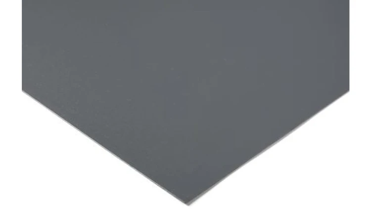 Arkusz tworzywa sztucznego Szary, 1000mm x 1000mm x 9mm