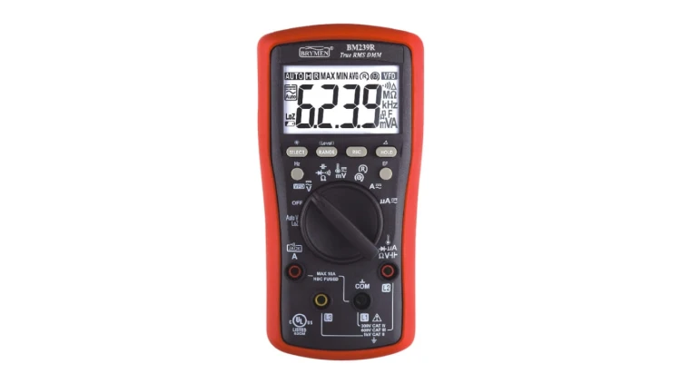 Miernik TRMS (AC+DC) test wirowania faz Brymen BM239R
