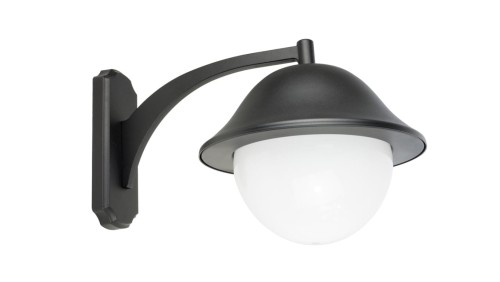 Kinkiet zewnętrzny Prince Max K 3012/1/O-BD, E27 max 60W, kolor czarny 0438621