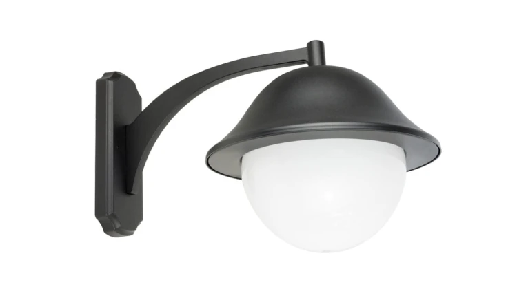Kinkiet zewnętrzny Prince Max K 3012/1/O-BD, E27 max 60W, kolor czarny 0438621