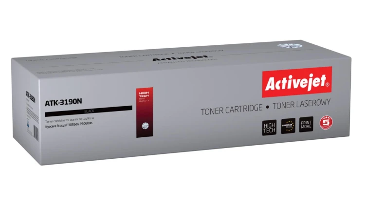 Toner Activejet ATK-3190N (zamiennik Kyocera TK-3190 Supreme 25000 stron czarny)