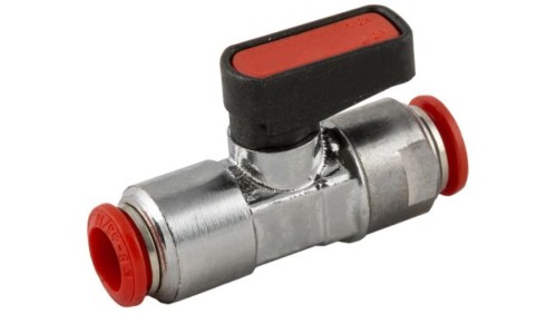 Zawór regulacyjny pneumatyczny Push In 4 mm RS PRO