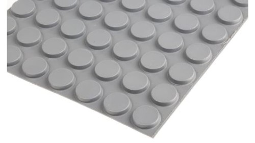 Nóżki antywibracyjne, 19.1mm, Okrągła