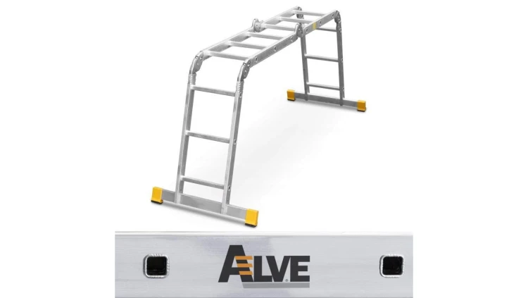 Drabina przegubowa podest ALVE 4x3 4410