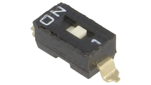 Przełącznik DIP-SWITCH Ilość sekcji 1 ON-OFF 0,025A/24VDC A6S-1101-H
