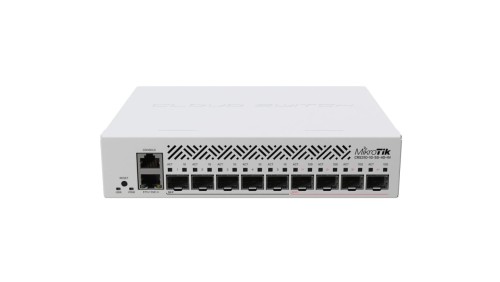 Switch 1x RJ45 1000Mb/s, 5x SFP, 4x SFP+, RouterOS L5 MikroTik CRS310-1G-5S-4S+IN