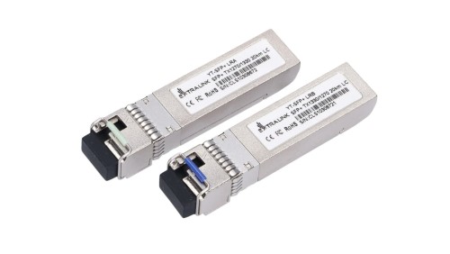 Moduł SFP+ WDM 10Gbps 1270/1330nm, single mode, 20km, LC, DOM, para, dedykowany dla HP/ARUBA Extralink SFP+ 10G