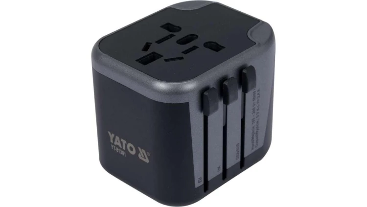 ADAPTER PODRÓŻNY UNIW. 2XUSB 12W