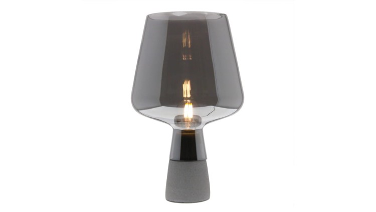 Lampa stołowa Abigali Goblet Smoky, ABIGALI-TLS-E14
