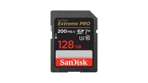 SANDISK EXTREME PRO SDXC 128GB 200/90 MB/s A2
