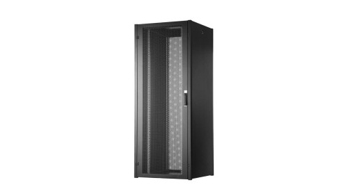 Szafa teleinformatyczna rack 19 cali Hyper Pro 42U 800x800, drzwi stalowe perforowane, kolor czarny Digitus Pro. DN-51013-P-B