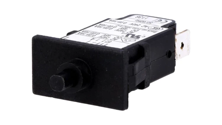 T11-611-1A Wyłącznik nadprądowy Iznam: 1A Uznam: 240VAC 48VDC SPST Bieguny: 1