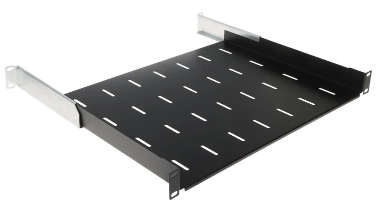 Regulowana półka do szafy RACK 19cali E-RSA19-1U-350B