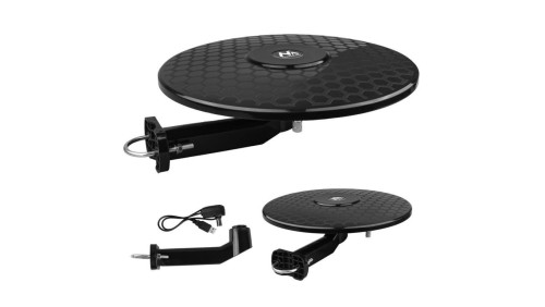 Antena wielokierunkowa DVB-T/T2 HEVC Maclean, aktywna, standard, USB 5V, MCTV-102