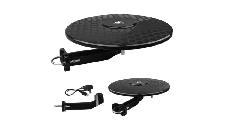 Antena wielokierunkowa DVB-T/T2 HEVC Maclean, aktywna, standard, USB 5V, MCTV-102