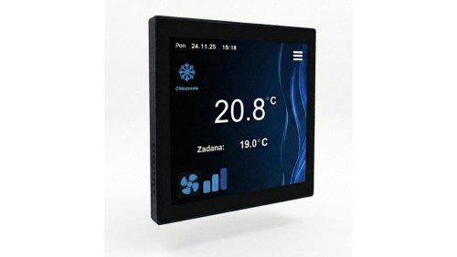 SC-CTRL-Z Inteligentny Sterownik do Nagrzewnic i Chłodnic +panel dotykowy SC4-Z + Modbus RTU RS485