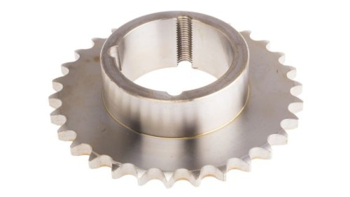 Koło łańcuchowe drabinkowe, 30 zębów, 12B-1, Nakrętka stożkowa, śr toczna: 182.25mm, Stal