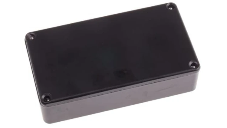 Obudowa ekranowana Czarny IP66 Neopren, 114.5 x 63.6 x 30.3mm, RS PRO