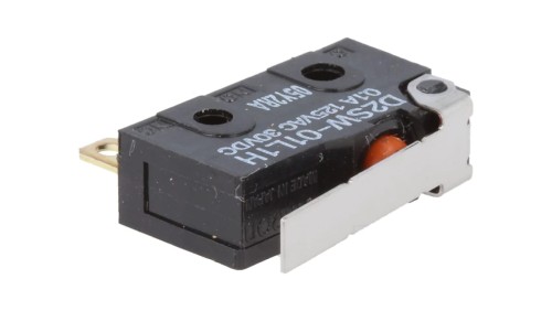 Mikroprzełącznik SNAP ACTION z dźwignią SPDT 0,1A/125VA D2SW-01L1H