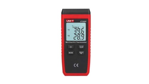 Miernik temperatury dwukanałowy UT320D Uni-T