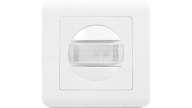 Czujnik ruchu PIR do instalacji w puszce, 160, 300W, biały
