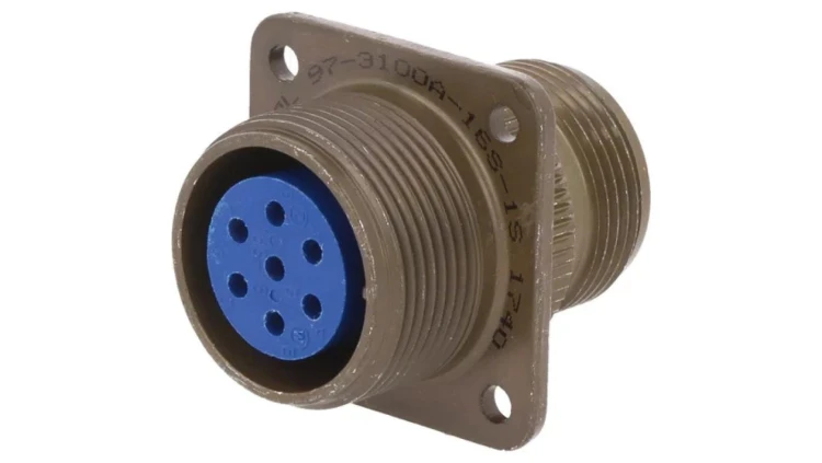 97-3100A-16S-1S Złącze okrągłe PIN 7 rozmiar 16S 97 stop aluminium