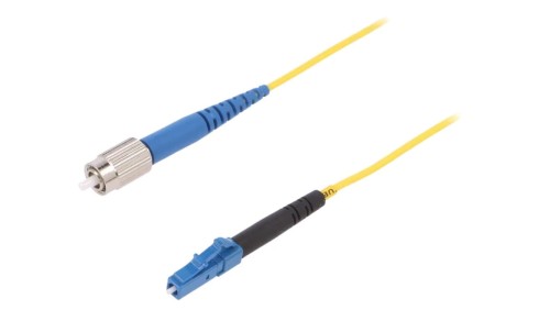 FIBRAIN-PATCH-046 Patch cord światłowodowy FC/UPC,LC/UPC 5m Światłowód: 9/125um
