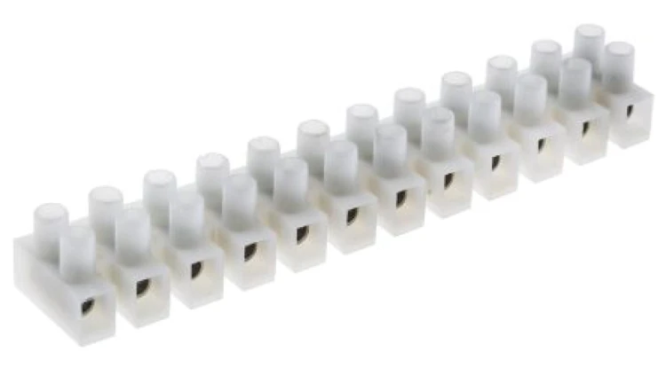 2.5mm² Złącze wtykowe do druku Naturalny 12-żyłowe, Śruba, 450 V Montaż na kablu Tak