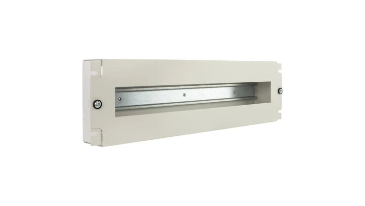 Panel dystrybucji napięć TS-35 RACK 19 cali 3U szary