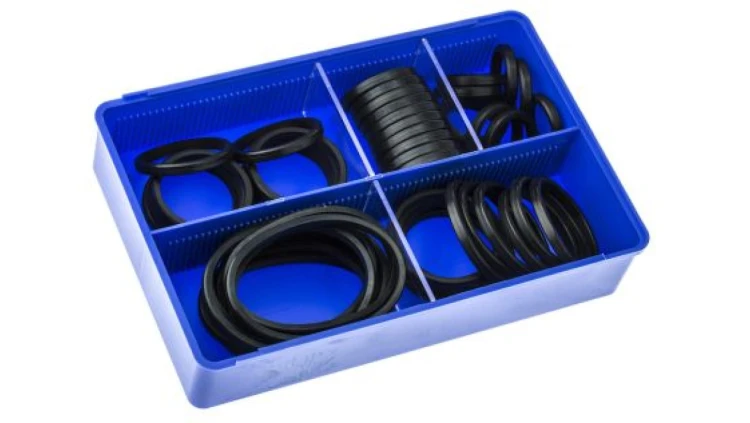 Zestaw uszczelek typu D-Ring Nitryl, Kit Contents 50 szt. RS PRO